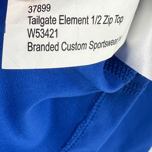 Nike U.S. Paralympic TeamTailgate Element 1/2 Zip Shirt Womens Sz M Blue - Picture 8 of 9